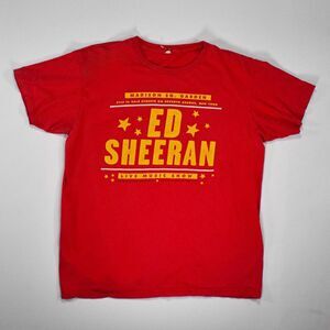 Ed Sheeran Y2K Madison Square Garden Show Double-Sided T-shirt - L